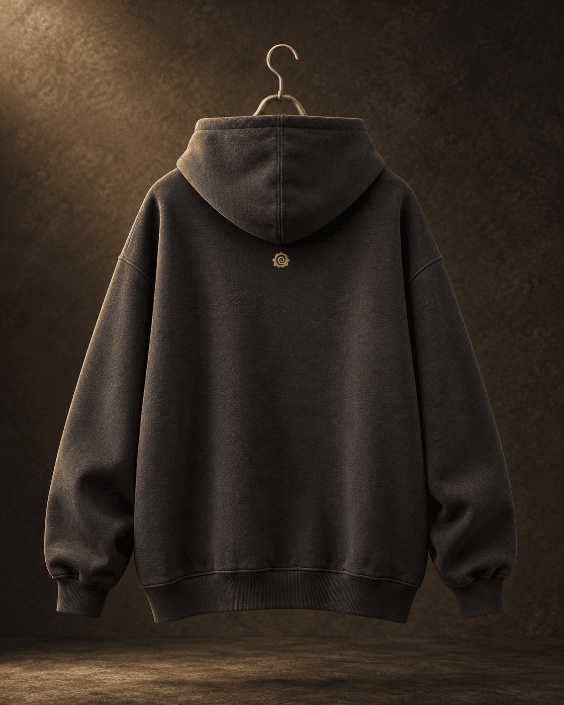 After Hours Hoodie — studio concept, back